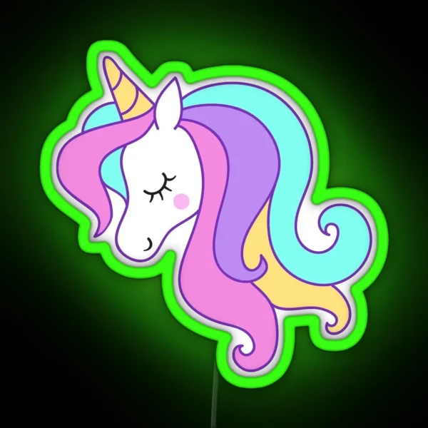 Unicorn RGB Neon Sign