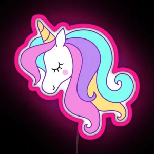 Unicorn RGB Neon Sign