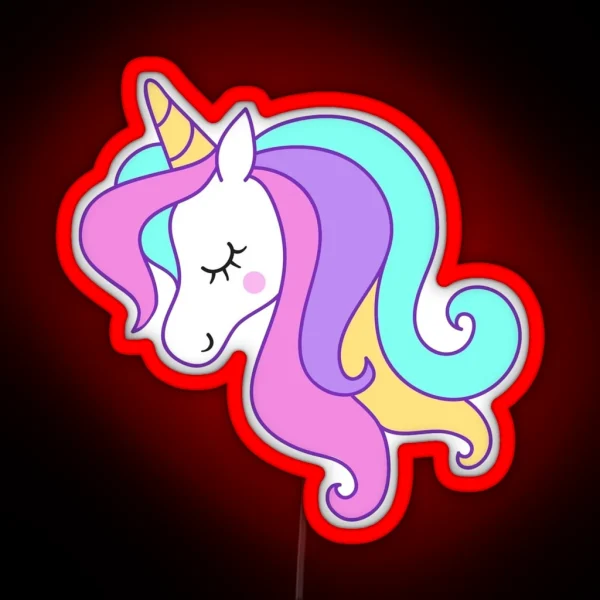 Unicorn RGB Neon Sign