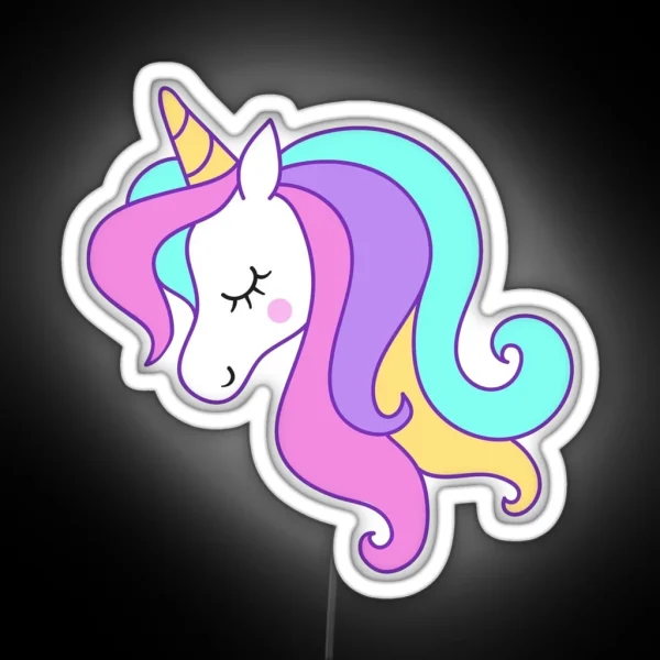 Unicorn RGB Neon Sign
