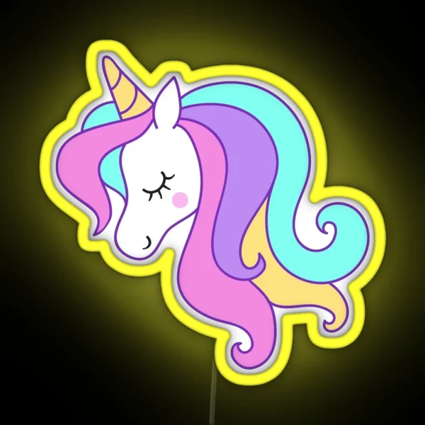Unicorn RGB Neon Sign