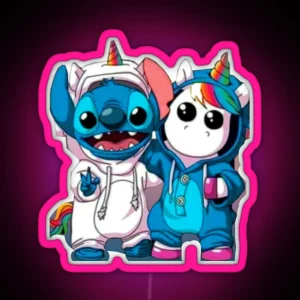 Unicorn Stitch RGB Neon Sign
