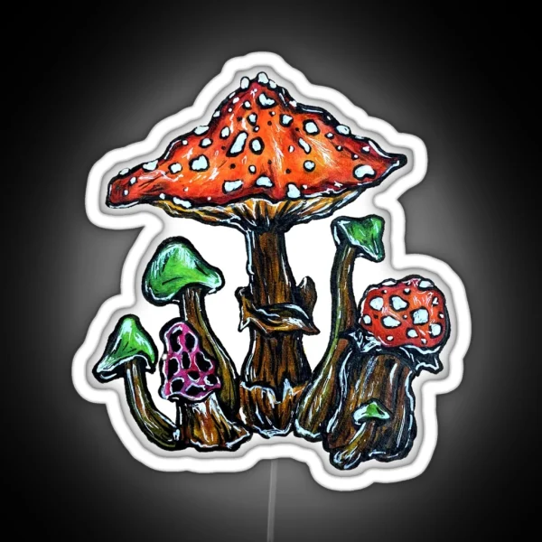 United Psilocybin RGB Neon Sign