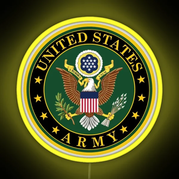 United States Army RGB Neon Sign