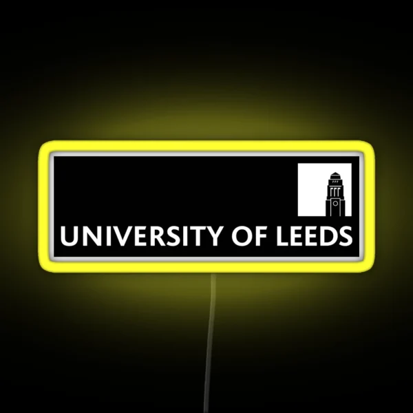 University Of Leeds RGB Neon Sign