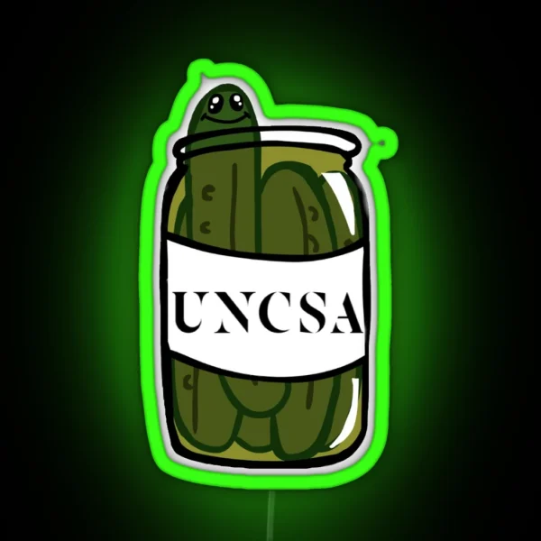 University Of North Carolina School Of The Arts UNCSA RGB Neon Sign