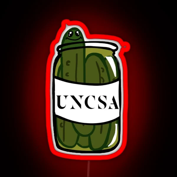 University Of North Carolina School Of The Arts UNCSA RGB Neon Sign