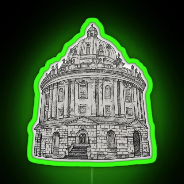 University Of Oxford Oxford England RGB Neon Sign