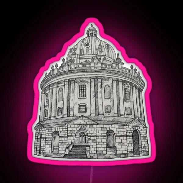 University Of Oxford Oxford England RGB Neon Sign
