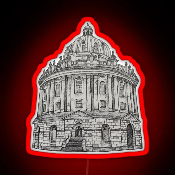 University Of Oxford Oxford England RGB Neon Sign