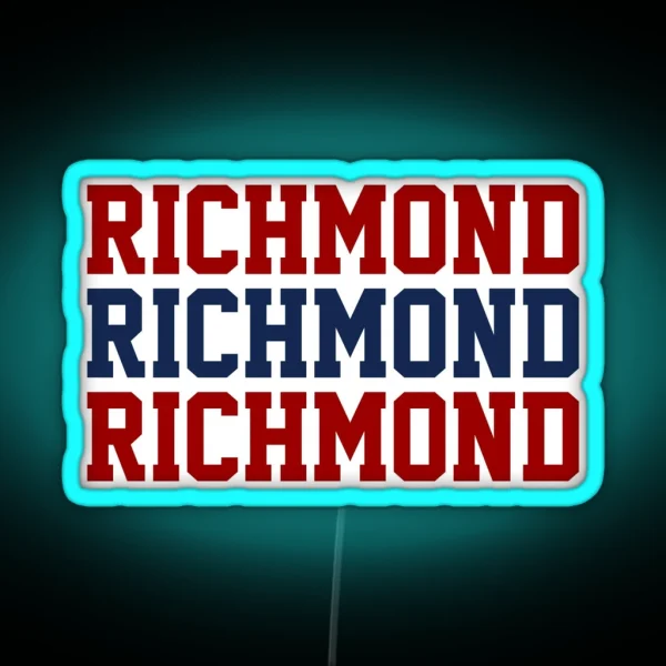 University Of Richmond Richmond VA RGB Neon Sign