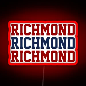 University Of Richmond Richmond VA RGB Neon Sign