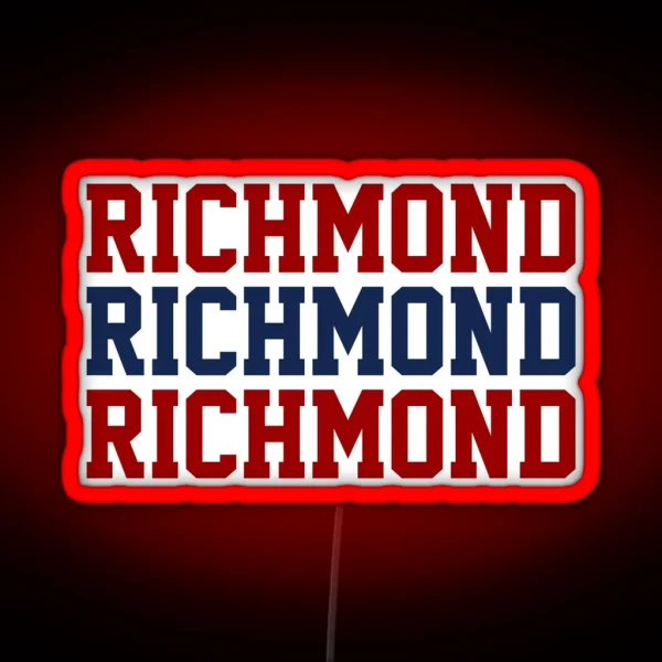 University Of Richmond Richmond VA RGB Neon Sign