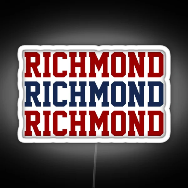University Of Richmond Richmond VA RGB Neon Sign