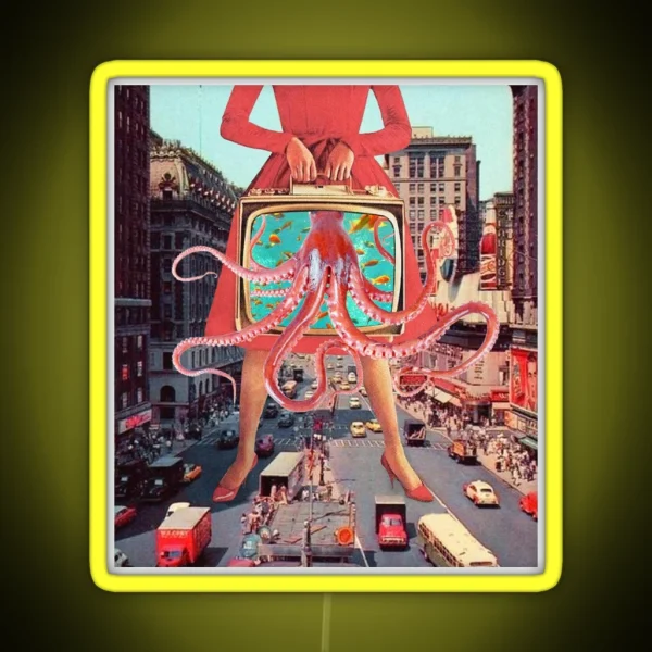 Unleashing The Octopuss RGB Neon Sign