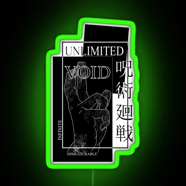 UNLIMITED Void RGB Neon Sign