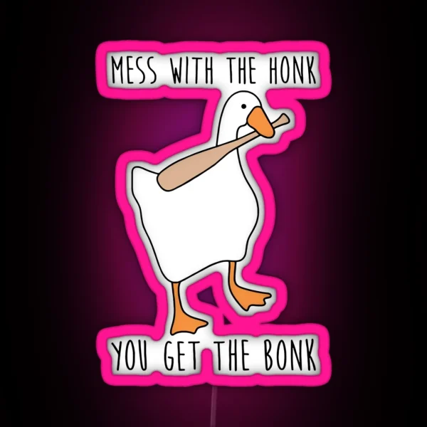 UNTITLED GOOSE GAME Essential Led RGB Neon Sign
