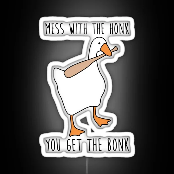 UNTITLED GOOSE GAME Essential Led RGB Neon Sign