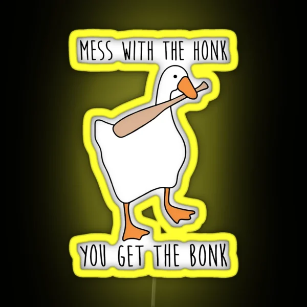 UNTITLED GOOSE GAME Essential Led RGB Neon Sign