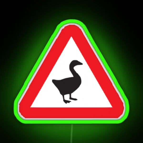 Untitled Goose Game Led RGB Neon Sign