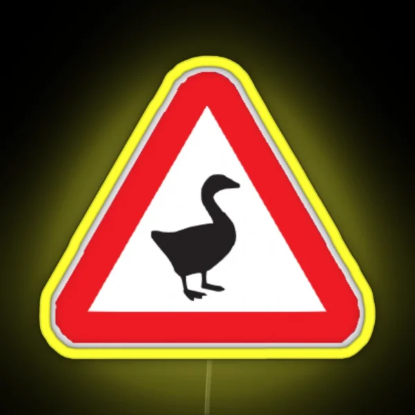 Untitled Goose Game Led RGB Neon Sign