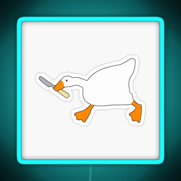Untitled Goose Game Led RGB Neon Sign