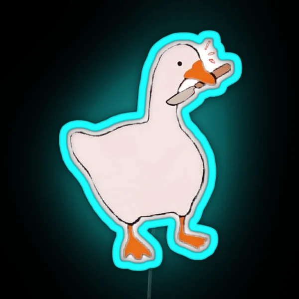 Untitled Goose Game Led RGB Neon Sign