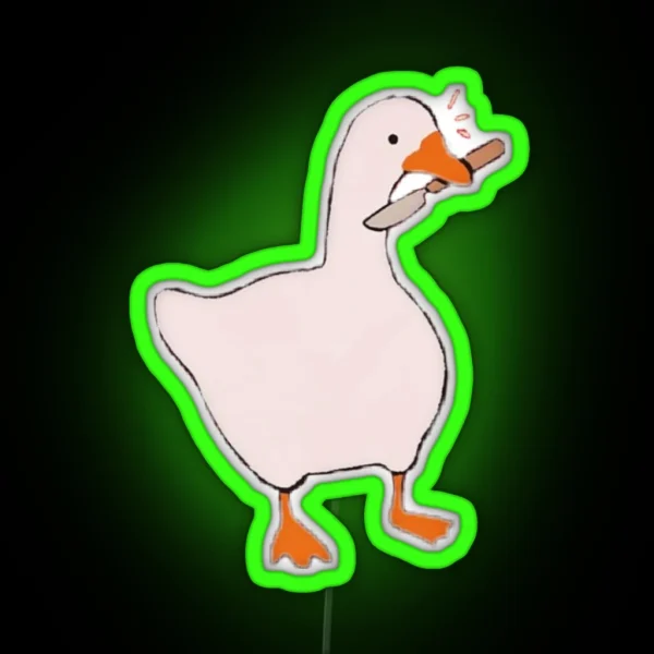 Untitled Goose Game Led RGB Neon Sign