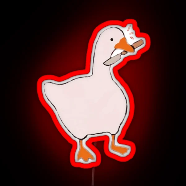 Untitled Goose Game Led RGB Neon Sign