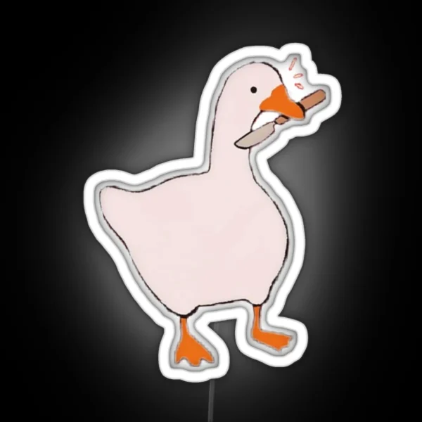 Untitled Goose Game Led RGB Neon Sign