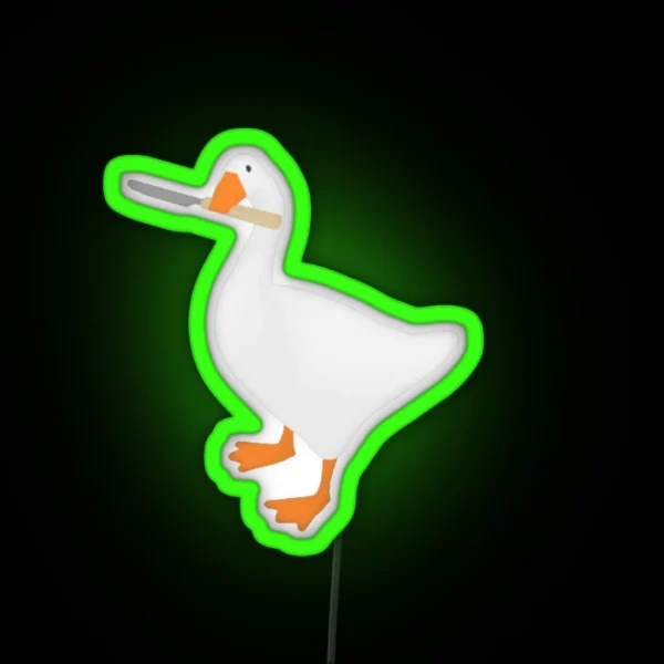 Untitled Goose Game Led RGB Neon Sign