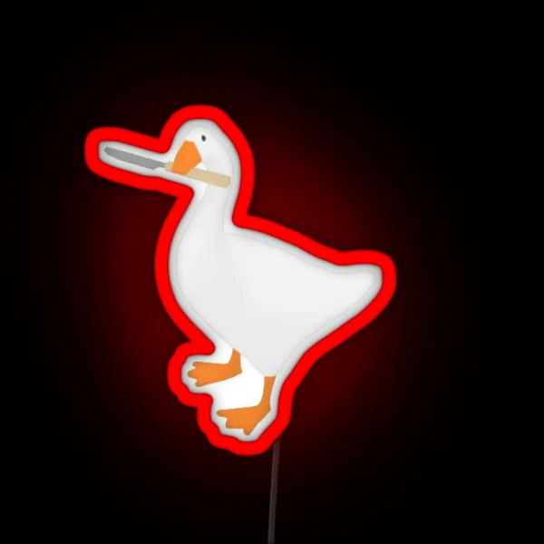 Untitled Goose Game Led RGB Neon Sign