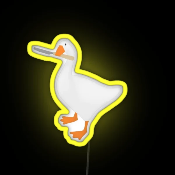 Untitled Goose Game Led RGB Neon Sign