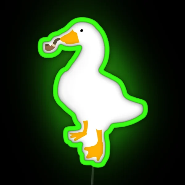 Untitled Goose Game Pipe RGB Neon Sign