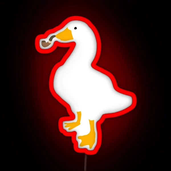 Untitled Goose Game Pipe RGB Neon Sign