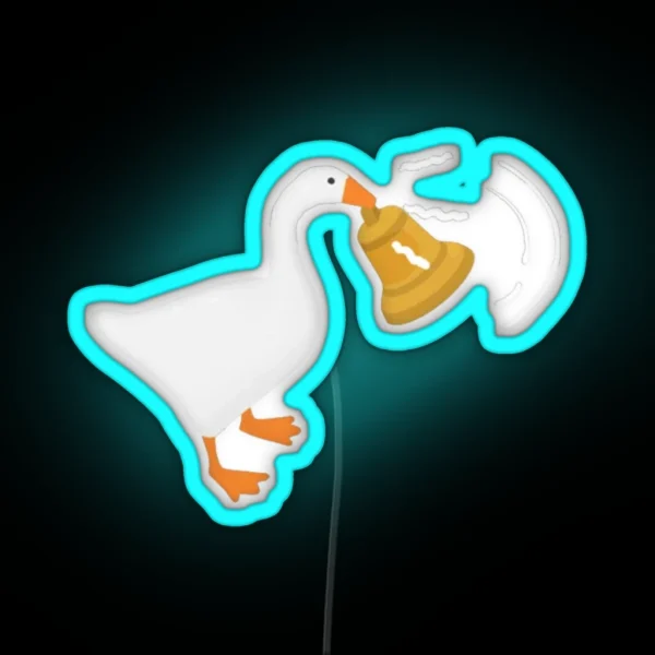 Untitled Goose Game RGB Neon Sign