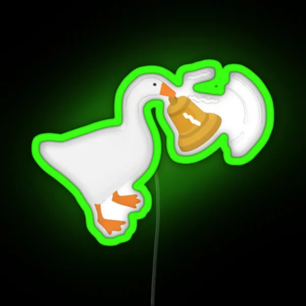 Untitled Goose Game RGB Neon Sign