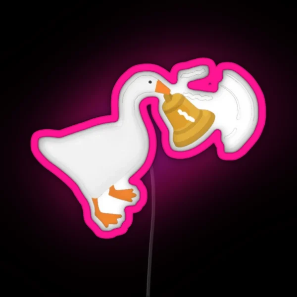 Untitled Goose Game RGB Neon Sign