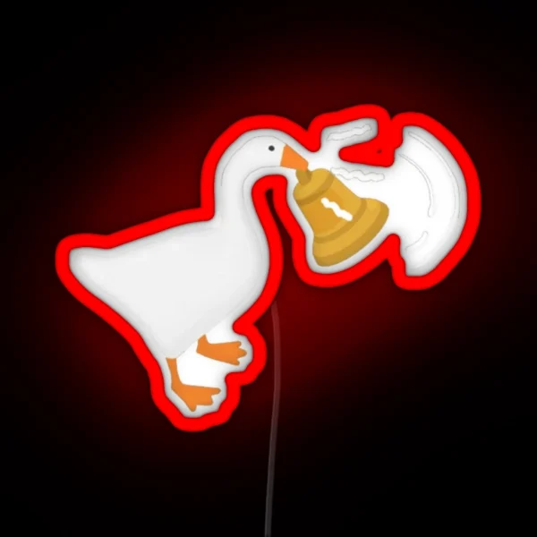 Untitled Goose Game RGB Neon Sign