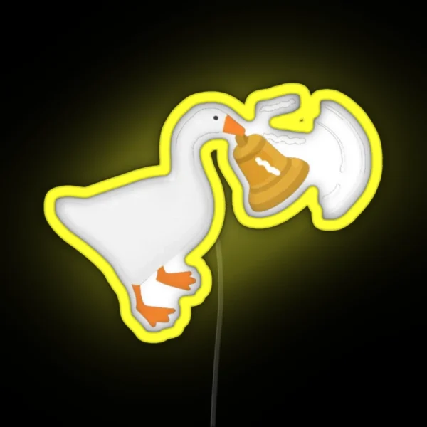 Untitled Goose Game RGB Neon Sign