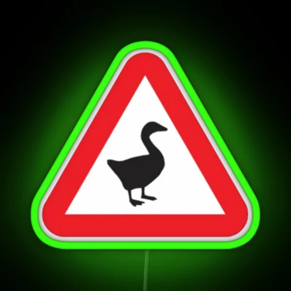 Untitled Goose Game RGB Neon Sign