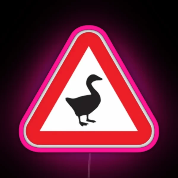 Untitled Goose Game RGB Neon Sign