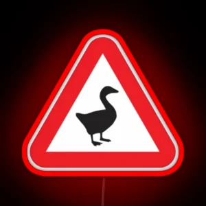 Untitled Goose Game RGB Neon Sign