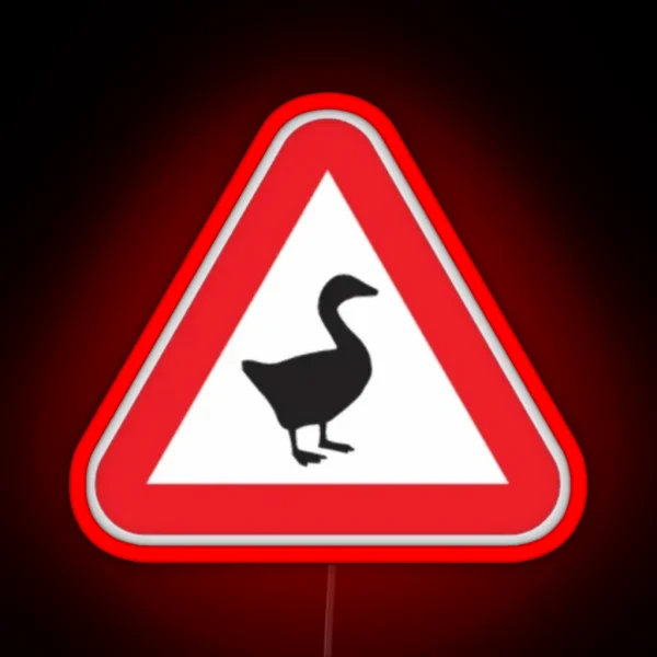 Untitled Goose Game RGB Neon Sign