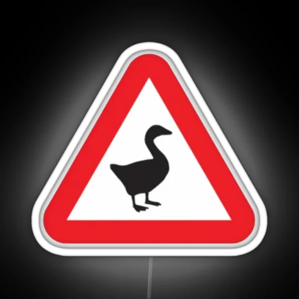 Untitled Goose Game RGB Neon Sign