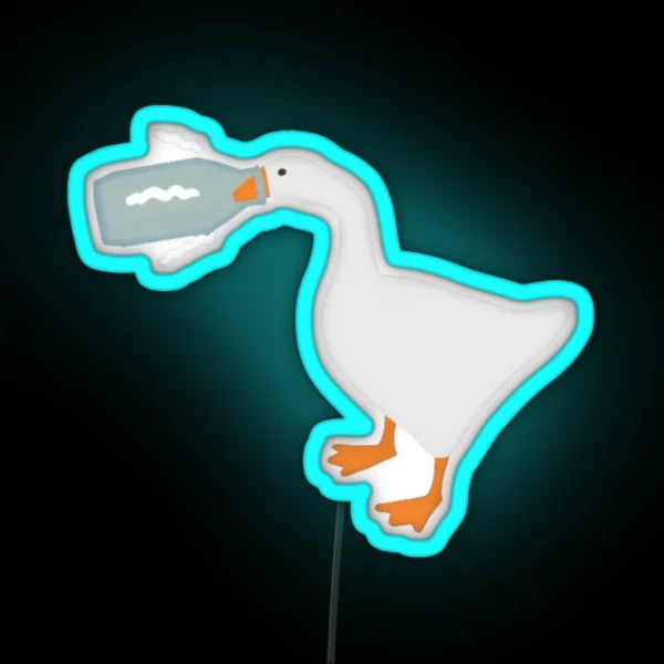 Untitled Goose Game RGB Neon Sign