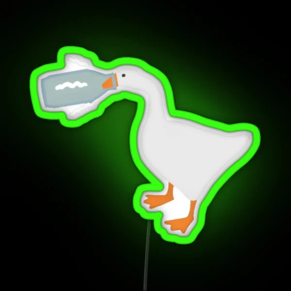 Untitled Goose Game RGB Neon Sign