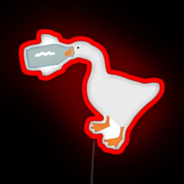 Untitled Goose Game RGB Neon Sign