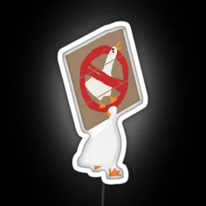 Untitled Goose Game RGB Neon Sign