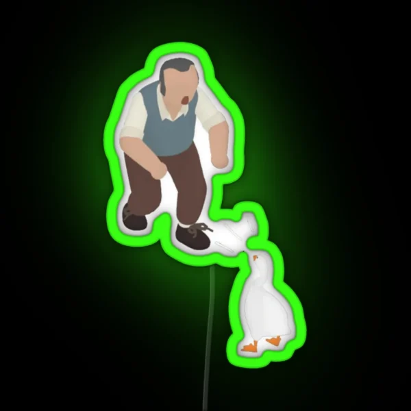 Untitled Goose Game RGB Neon Sign